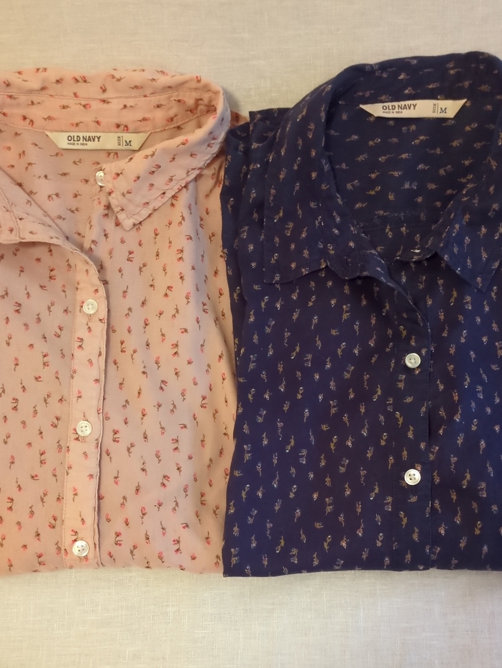 Pair of 100% Cotton Old Navy Blouses
